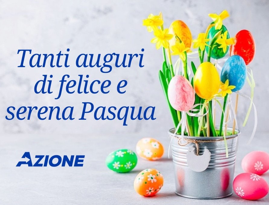 Azione_Napoli's tweet photo. Napoli in Azione augura a tutti voi, e ai vostri cari, una felice e serena Pasqua. Che sia occasione di rinascita per tutti.🐣 https://t.co/djLTReTiyv