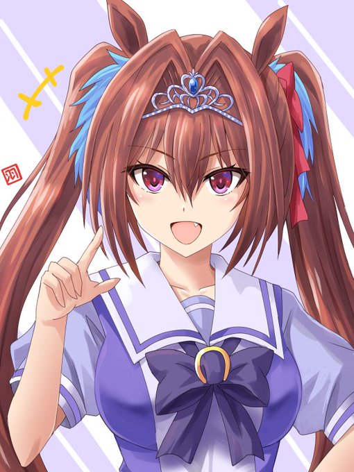 ダイワスカーレットを描きました。#ウマ娘 