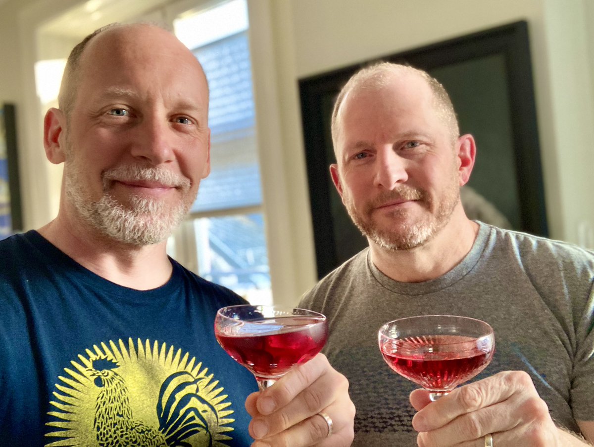 JeffreyLukasik's tweet photo. Celebrating 22 years together today. We are older, wiser, and more silver than ever but grateful to be going through life together. It’s been quite a ride so far! #gaymen #loveislove #fighthomophobia https://t.co/GFzy6MUtQt