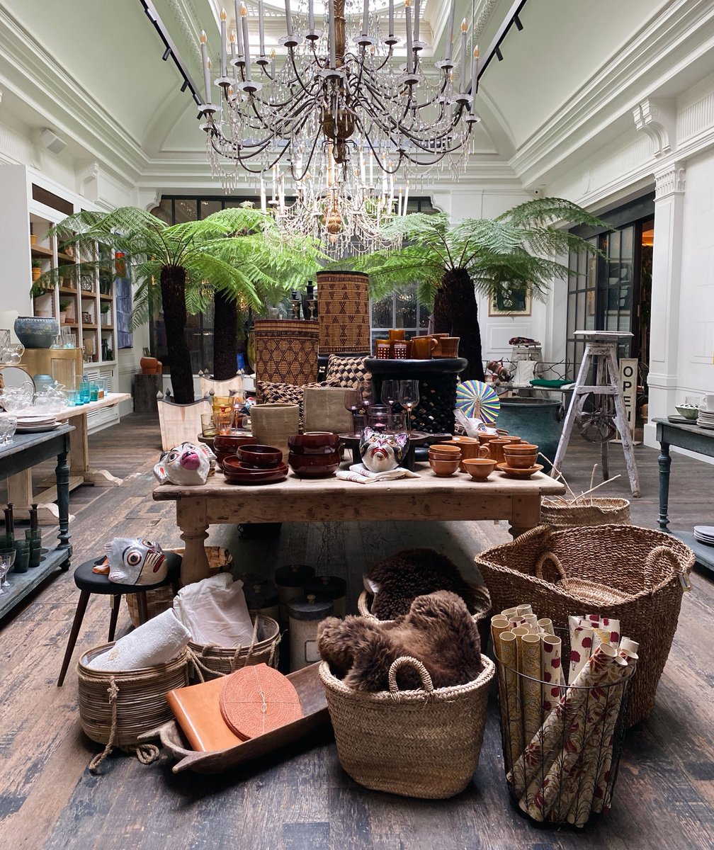 Next week the Shop at Covent Garden will reopen with our biggest ever Spring Sale! All of the atriums in the gallery will be filled with fabulous pieces of furniture, lighting, homewares and much more, in a sale we've never done before. We will be open every day next week!