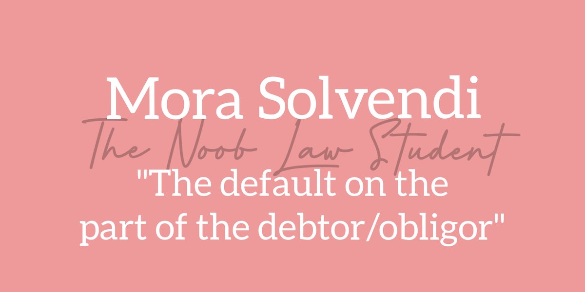 noobLawStudent's tweet photo. Obligations and Contracts

#LegalMaximOfTheWeek #TNLS https://t.co/aLlaJ1OY3P
