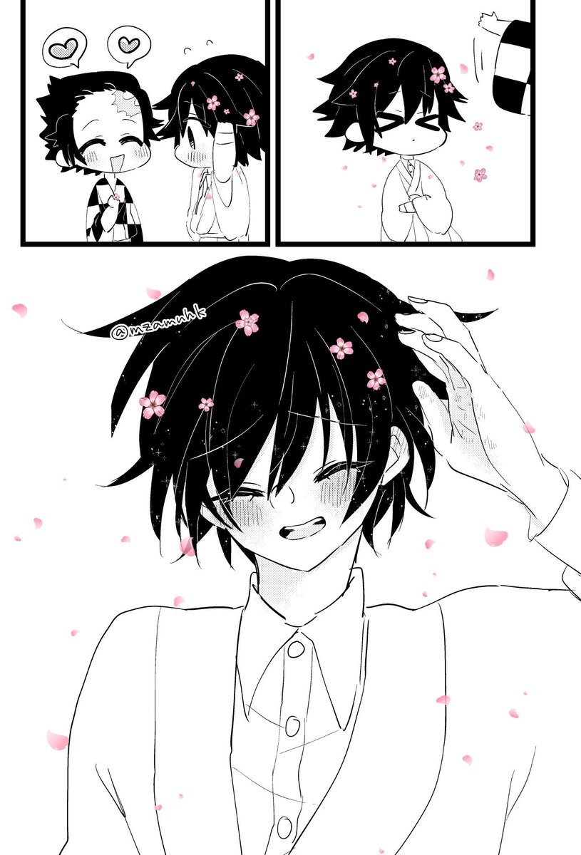#炭義版ワンドロワンライ
お題「照れ笑い」
開催ありがとうございます??
?さんと?は何度でもでも描いちゃう? 