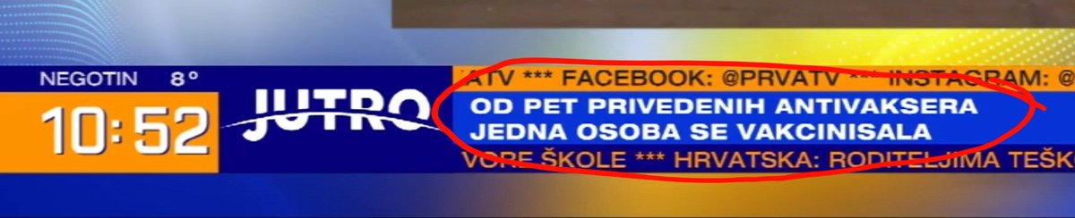 PAHAHAHAHAHAHA! AHAHAHAHAH!
BRAĆO ANTIVAKSERI I SESTRE ANTIVAKSERKE, MEĐU VAMA JE JEDAN NAŠ!