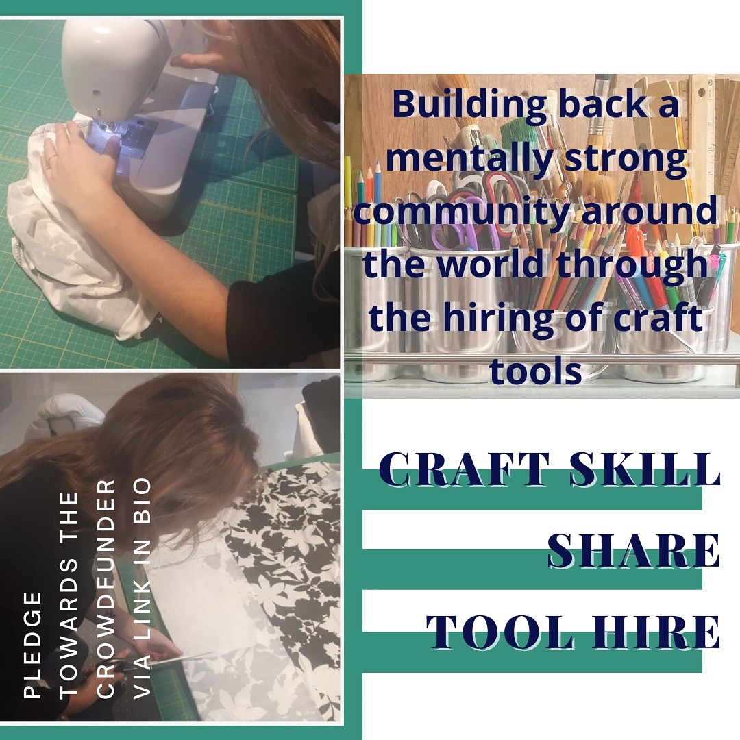 Craft Skill Share Tool Hire 
Building back a mentally strong community
☆ provide skills for life
☆ improve peoples #mentalhealth through #crafting
☆ improve access to #craftingtools
☆ bring the #communitytogether
#crowdfunding #skillsharing #learning
spacehive.com/tower-hamlets-…
