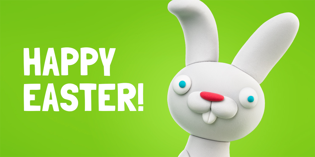 HeyClay_'s tweet photo. HEY CLAY wishes you a Happy Easter! 

Be creative in everything! 

Don't forget to share 😜
#eggstraeaster #heyclay #eastercards #HeyClayHappyEaster #Easter2021 #Easter #EasterBunny https://t.co/9Bvycb4EWr