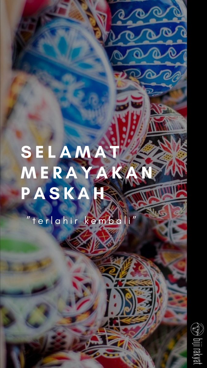 Selamat paskah sobat-sobat biji yang merayakan!