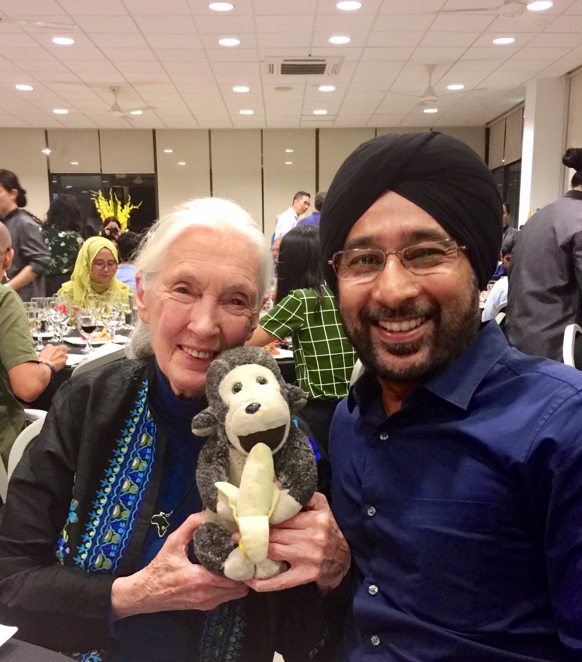 Happy birthday Jane Goodall!Thank you for making the world a better place. 