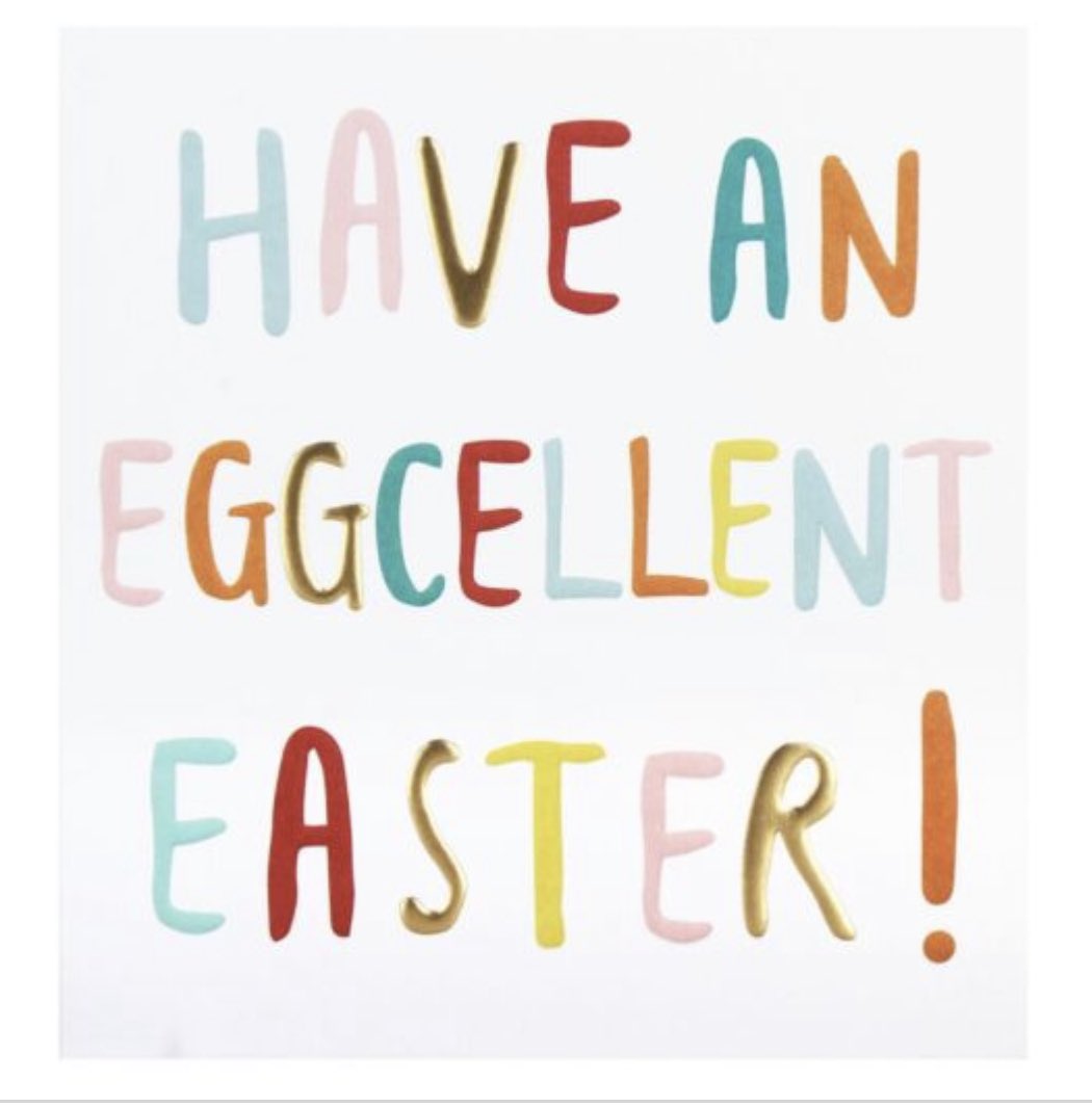 Happy Easter from all the staff on Robinson Ward 🥚