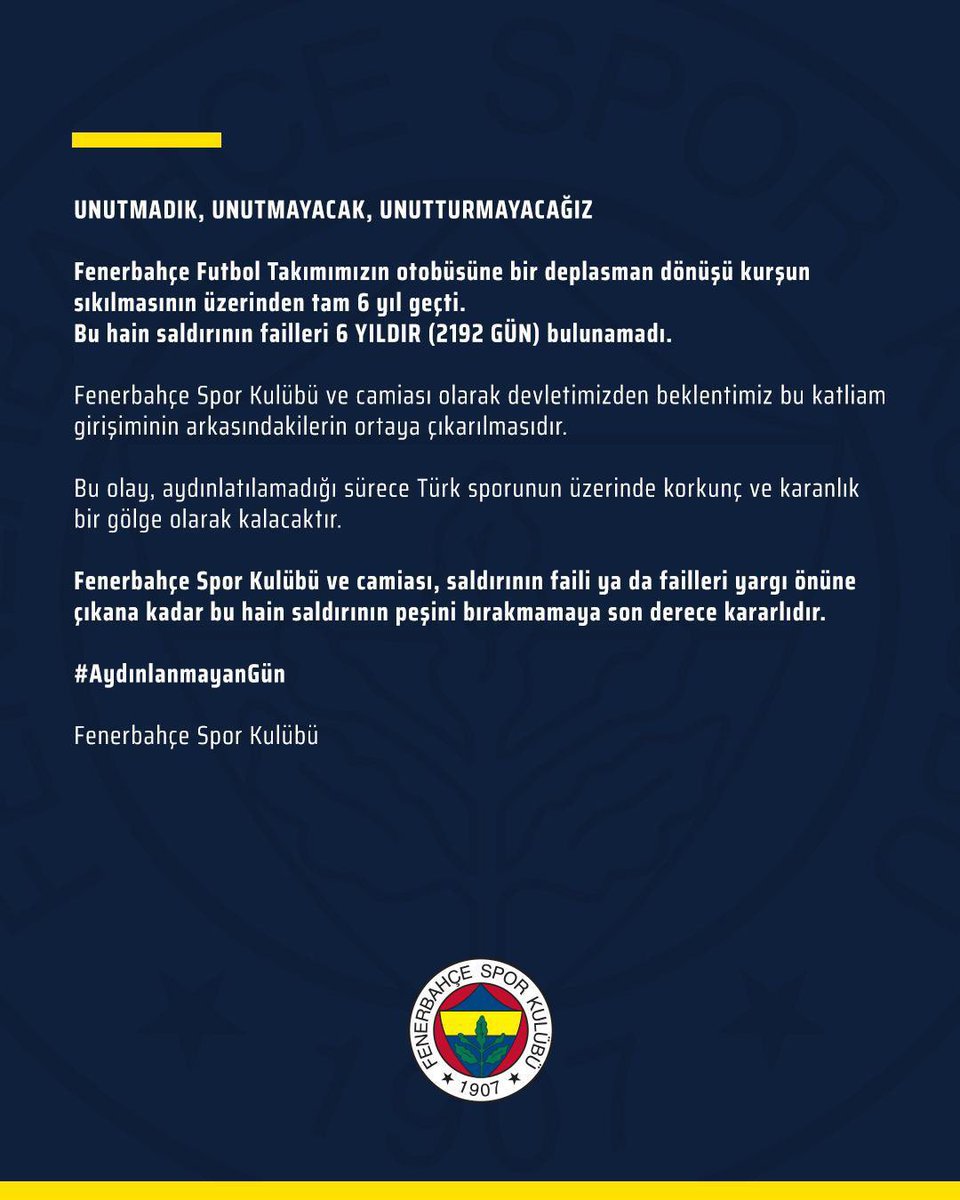 UNUTMADIK,UNUTMAYACAK,UNUTTURMAYACAĞIZ!! #AydınlanmayanGün