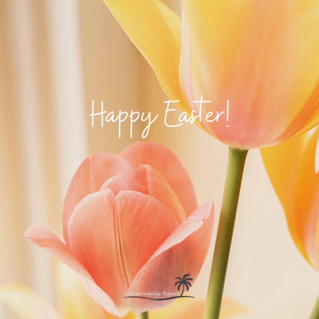 GeorgioupolisR's tweet photo. May you and your lovely ones have all the soulful moments in your life! Happy Easter Sunday 🌷✨🙏
#HappyEaster #Easter2021 #EasterWishes #GeorgioupolisResort @harpinhotels #HarpinHotels https://t.co/T3LG6rWMz6