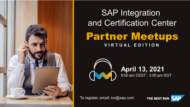 PrasadVenkate11's tweet image. It&apos;s All About SAP Business Technology Platform! #SAPICC invites #SAPPartners with SAP-certified solutions and ISVs to a Virtual Partner Meetup. Don&apos;t miss this interactive experience with product and integration experts. Learn how to register: bit.ly/3fC0URP