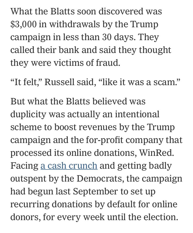 n_arnosti's tweet photo. Just a staggeringly unethical example of sludge from the Trump campaign. @R_Thaler https://t.co/cee4UYluho https://t.co/HyHa1Qjbcy