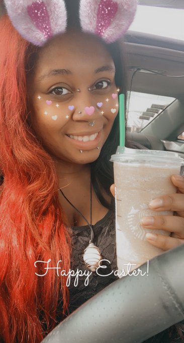 Happy Easter! Hope you’re espresso frappe is as delicious as mine 💋🐰
#Easter #Easter2021 #EasterSunday