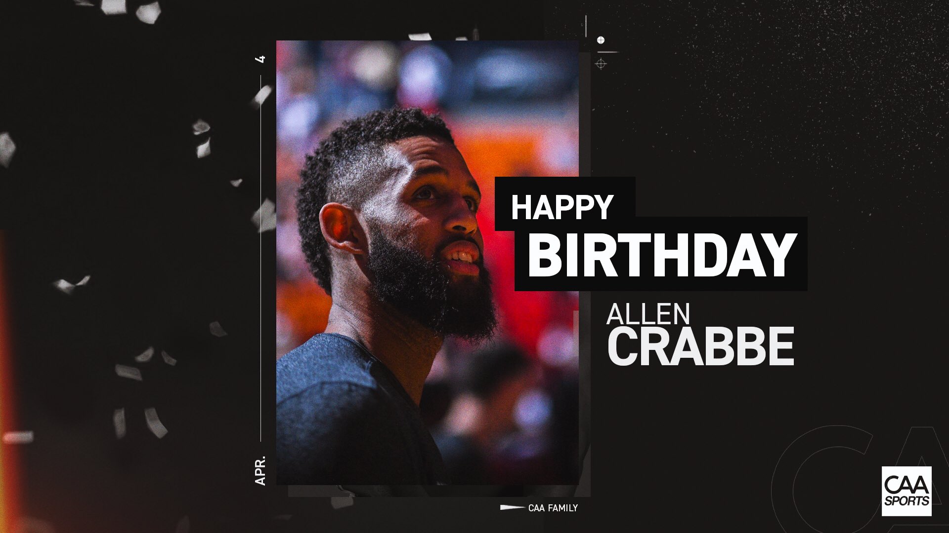 Happy Birthday Allen Crabbe! 