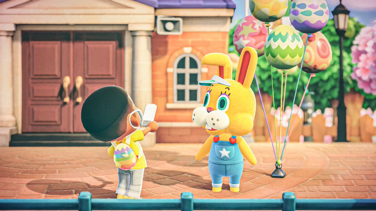 Dobutsufan82's tweet photo. Happy Easter 🐣!! #ACNH #AnimalCrossingNewHorizons #AnimalCrossing #Nintendo #NintendoSwitch #acnh #どうぶつの森 #acnh #zipperT https://t.co/oqnWUp1hG1