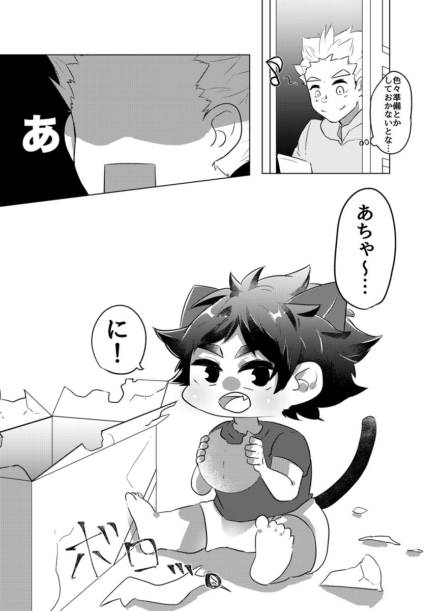 木兎さんと子猫の赤葦くん(2/2) 