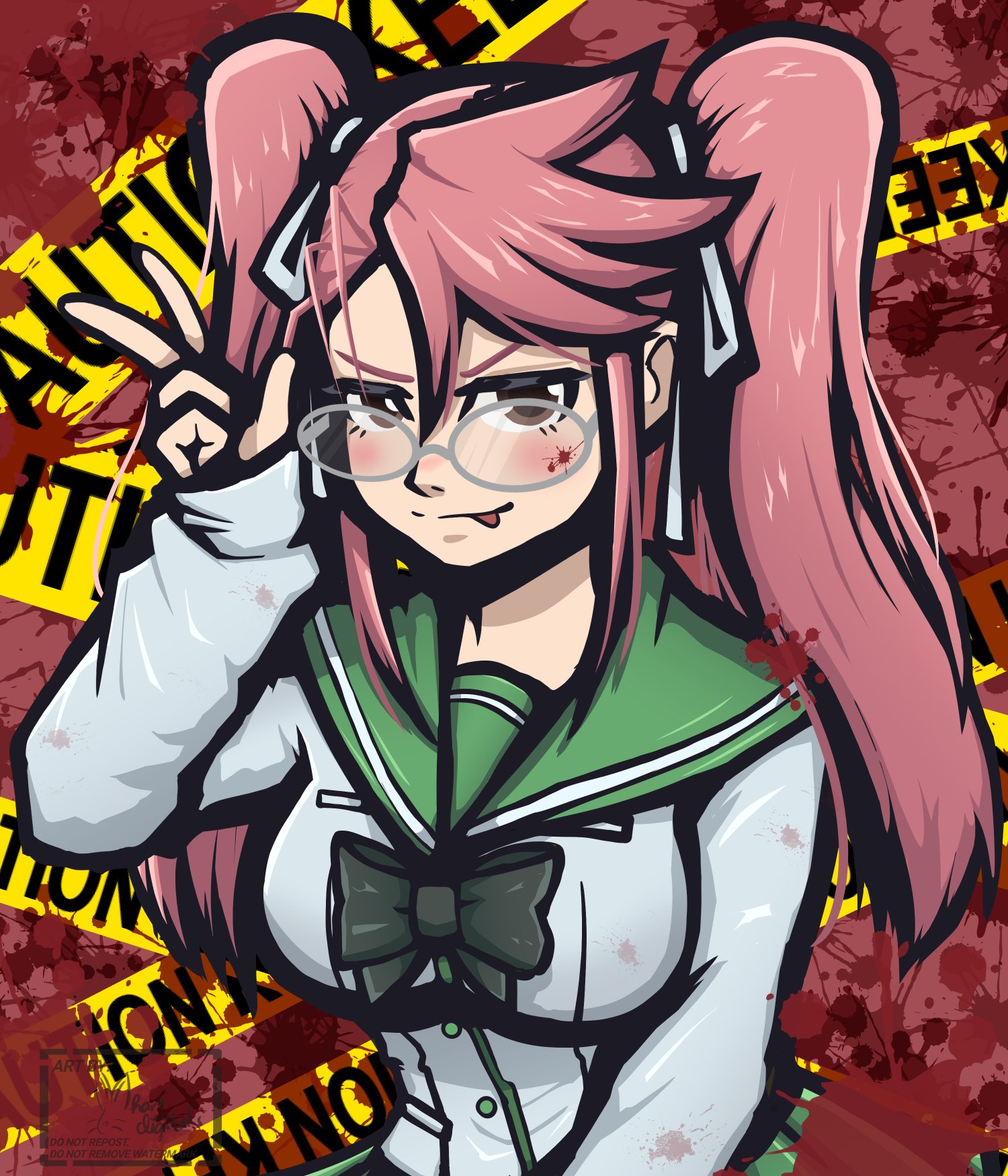 SAYA TAKAGI FANART! I did this because I needed to get out of an art block  and i've wanted to draw HOTD characters since reading Sereo's Fanfiction  Summoned I might do some