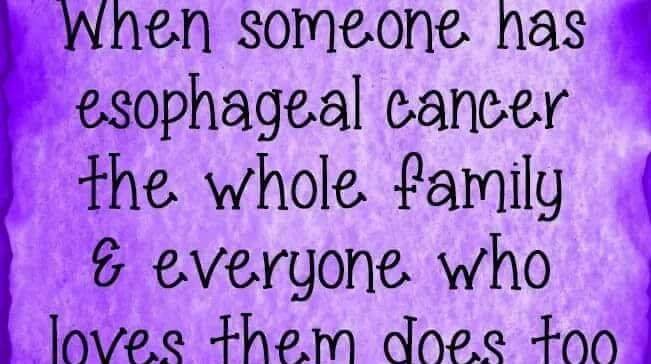 Please remember that April is Esophageal Cancer Awareness Month. Please support EC Aware in bringing about Awareness.