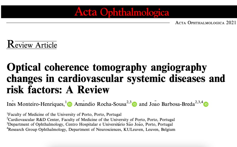 joaobbreda's tweet photo. Easter gift! :) A review on how #systemicdiseases impact #AngioOCT #OCTA  Link: https://t.co/1NOkiNs1yq https://t.co/QsywqoAe48