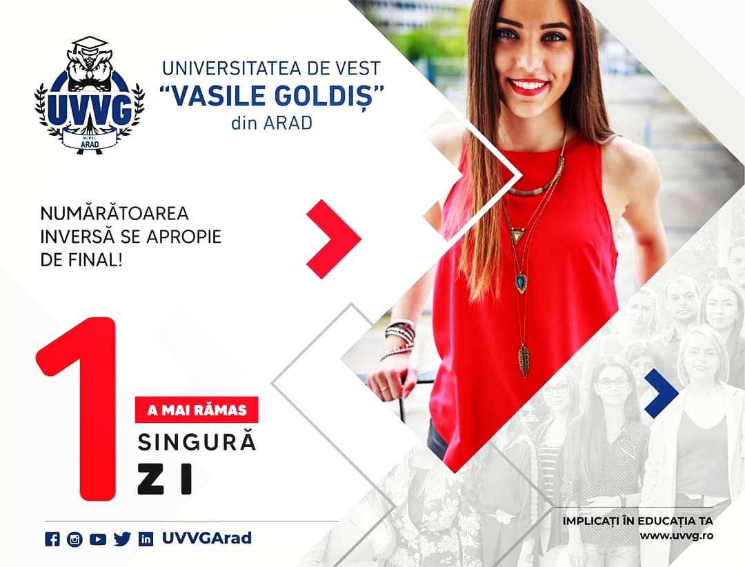 uvvgarad's tweet photo. Numărătoarea inversă se apropie de final!
A mai rămas o zi!

#UVVG #ImplicatiInEducatiaTa https://t.co/9wOKEzzMUT