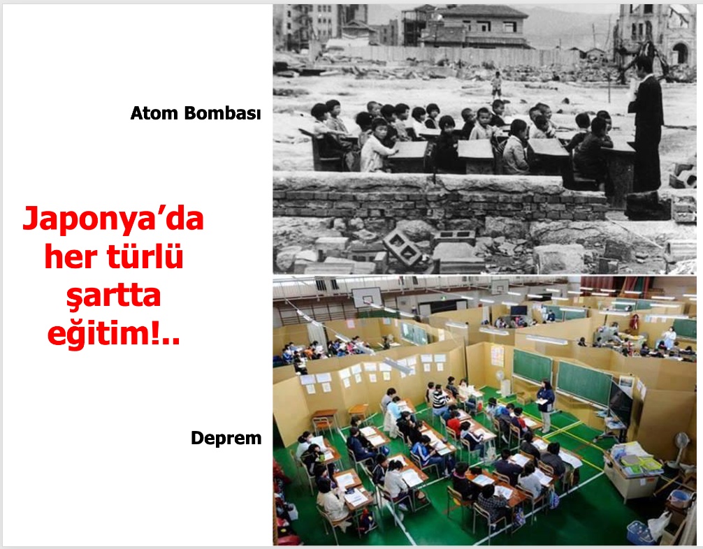 Her şartta eğitimin sürekliliğini sağlamalıyız. Gerekirse öğretmen ve öğrenciler hariç herkese kısıtlama da getirilmeli ama EĞİTİM ŞART!.. 🙋‍♂️