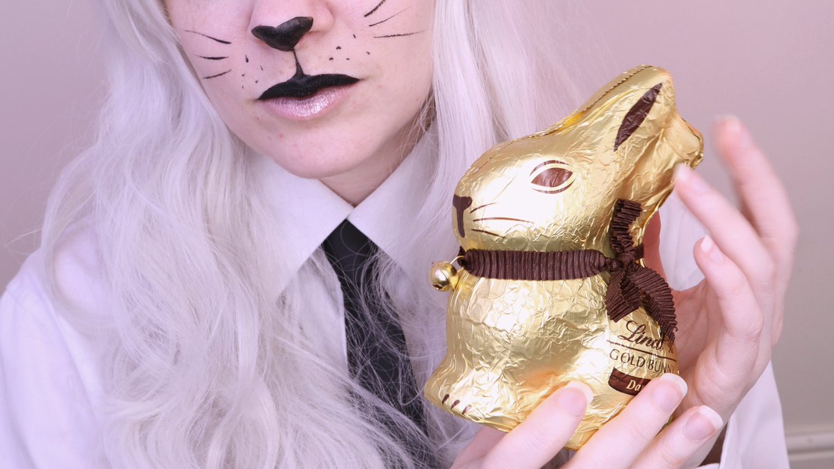 KatsyASMR's tweet image. Coming to my channel later today...
The Easter Bunny Salesman 🐰💼

Come get your eggs...