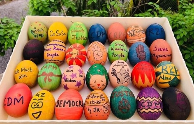 GChan2021's tweet photo. #SaveMyanmar 
#EggStrike 
#WeNeedJustice 
#Freeourleaders 
#FreeOurStudents https://t.co/wRgp6GXwV9