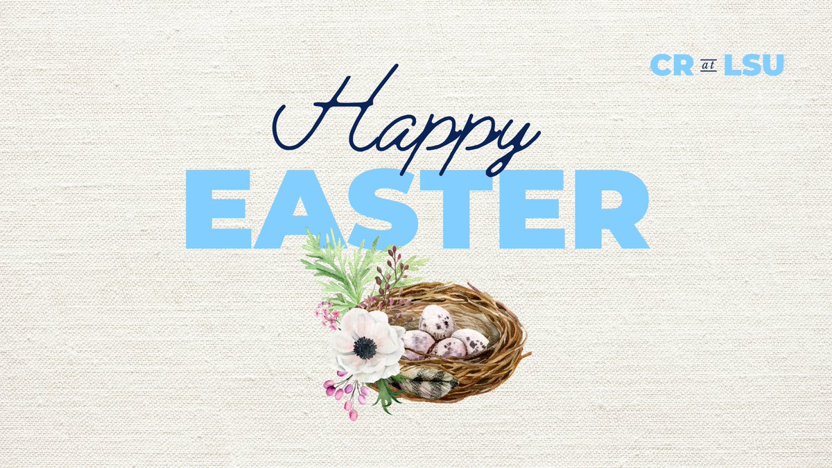 Happy Easter from the College Republicans at LSU
