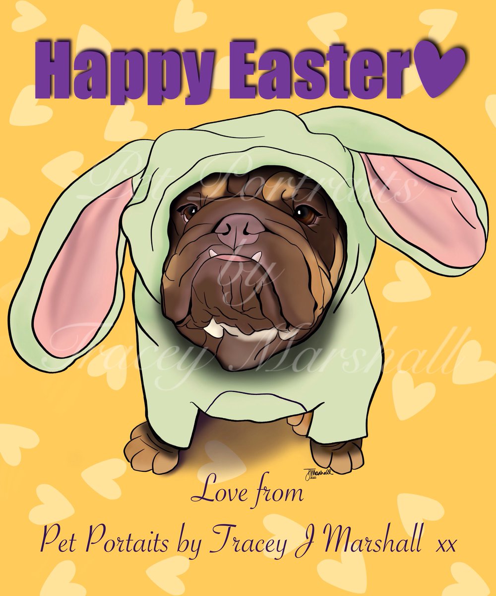 Happy Easter 🐣 pl RT and share #bulldog 
#bulldoglovers 
#petdrawings 
#bulldoglife 
#bulldogpuppy 
#cartoondog 
#illustration 
#digitalart 
#digitalillustration 
#handdrawn 
#art 
#artist 
#procreateillustration 
#dogoftheday #frenchbulldog 
#happyeaster 
#artistsoninstagram