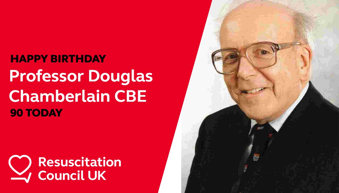 Resuscitation Council UK (@resuscounciluk) on Twitter photo Happy 90th birthday to RCUK founding member Prof Douglas Chamberlain. RCUK’s Prof Jerry Nolan: “He has been at the forefront of resuscitation for over 50 years. His opinion is respected by experts worldwide and he is the most delightful, modest man you could ever wish to meet.” Happy 90th birthday to RCUK founding member Prof Douglas Chamberlain. RCUK’s Prof Jerry Nolan: “He has been at the forefront of resuscitation for over 50 years. His opinion is respected by experts worldwide and he is the most delightful, modest man you could ever wish to meet.”