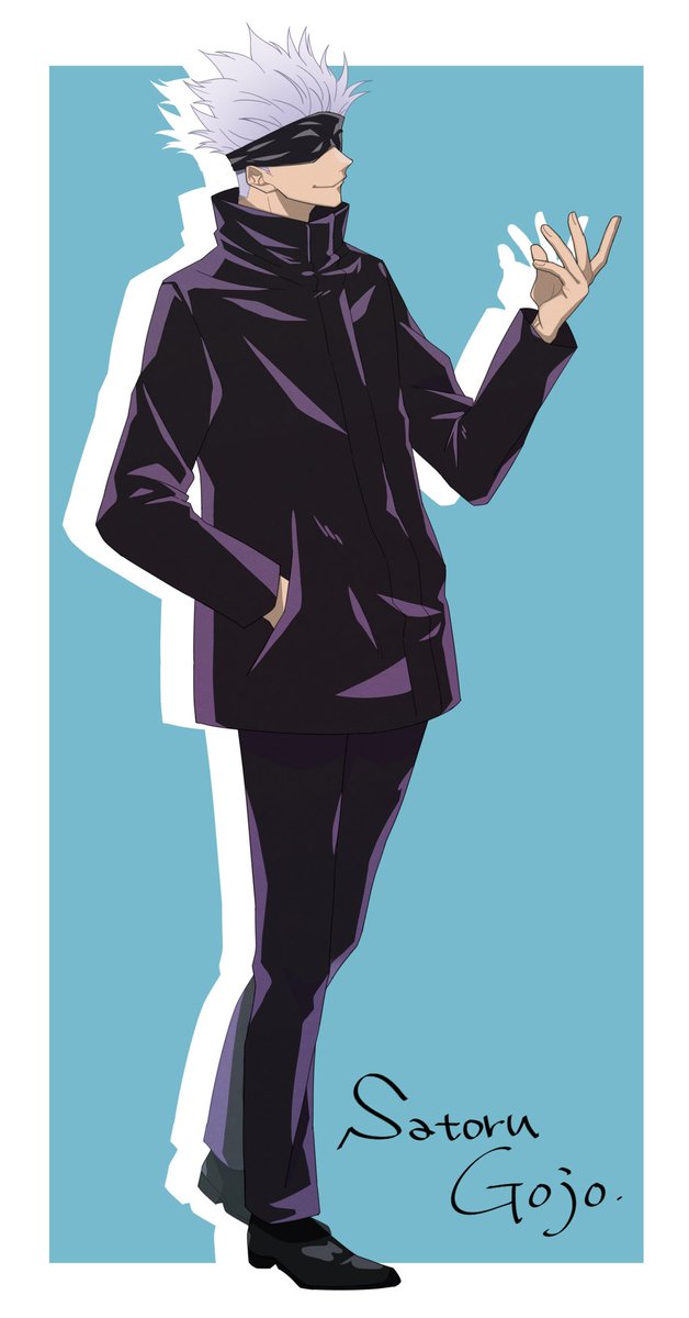 カルハ 在 Twitter 上 久々にアニメ塗りでおえかき 黒服に紫のハイライト描くの楽しい 髪の毛は描くの難しい 呪術廻戦 五条悟 ファンアート T Co F4nff3nedp Twitter