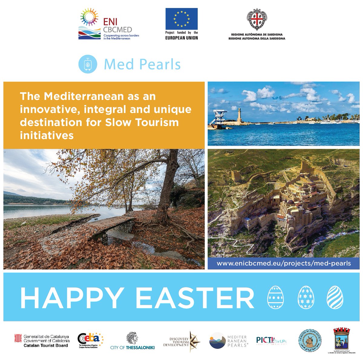 MedPearlsProj's tweet photo. Happy Easter #HappyEaster #Easter #GOMED #MedPearlsProject #SlowTourism https://t.co/saTyVyypkp