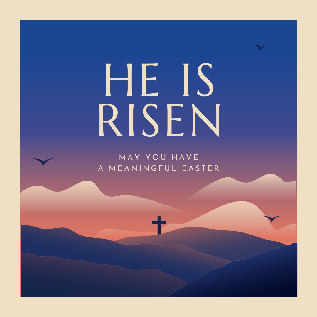 therevochurch's tweet photo. “He is not here; he has risen, just as he said. Come and see the place where he lay.”

Matthew 28:6 (NIV) https://t.co/F0XdBelkoF