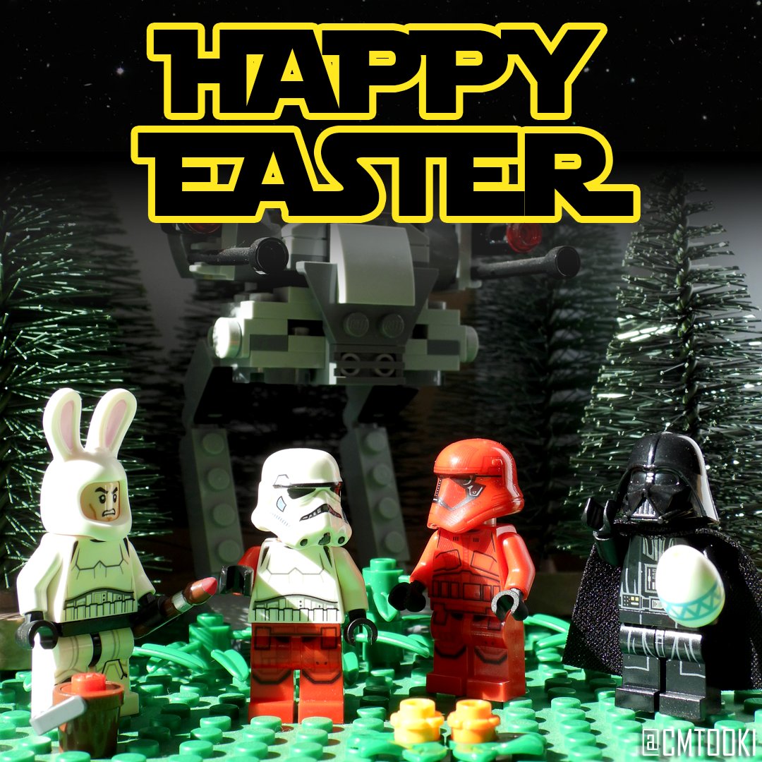 🥚 The eggs! I said paint the EGGS! Happy Easter to all of you! 🐰 

#lego #legostarwars #starwars #bricks #afol #legophotography #legolife #legopic #legominifigures #toys #minifigures #lego_hub #legofan #easter #happyeaster #eggs #darthvader #stormtroopers #fun