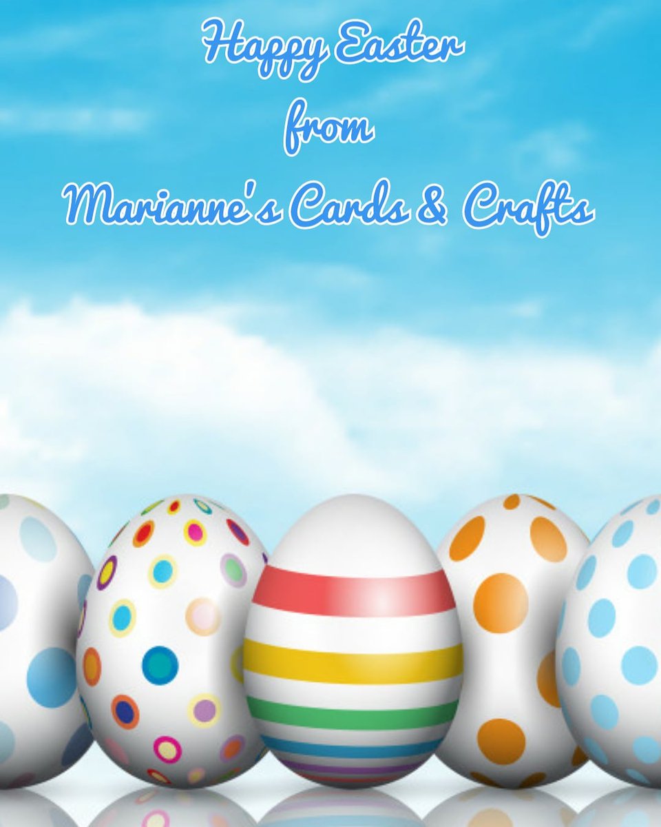 MazCards's tweet photo. Wishing all my customers a very Happy Easter 🐣 

💙

Marianne https://t.co/GLPzV6JDru