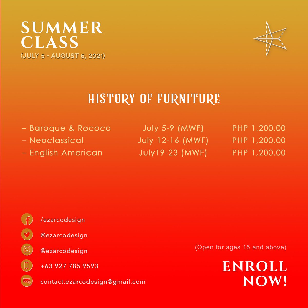 _zyxstudios's tweet photo. We introduce to you our continuation of our project for everyone to learn more about History and Designing!

We are now offering our second set of courses in our SUMMER CLASS: #History &amp; #Design https://t.co/HG4sJgJUmy