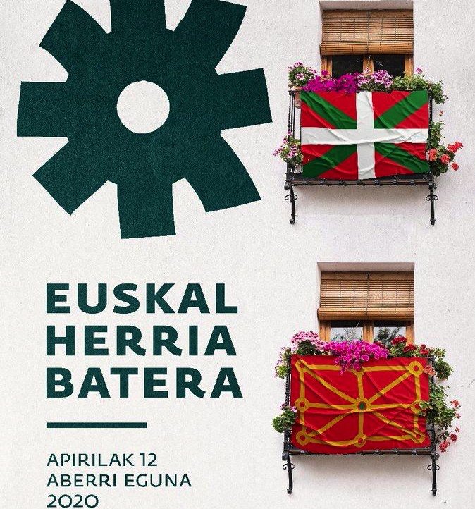🤝 Des de #Mallorca una abraçada internacionalista al poble basc en el seu #AberriEguna2021. Herrialde Katalanak beti zuekin!