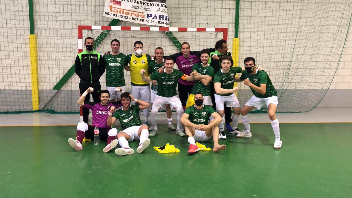 Primer objetivo conseguido ✅
MI EQUIPO ❤⚽️🥅
Sigamos disfrutando!!! ✌✌✌
Vamos <a href="/DeleitosaFS/">Deleitosa F.S.</a> 💪💪💪