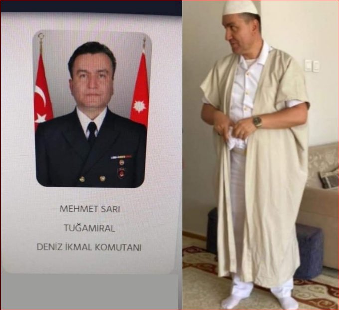 ay_moon_ay's tweet photo. Montrö'yü hatırlatan 103 Amiral Darbeci, 
Makam arabası ile Tarikata giden Amiral, sarıklı polis cici..

#AmirallerimizOnurumuzdur https://t.co/KSwKBoh8Tc