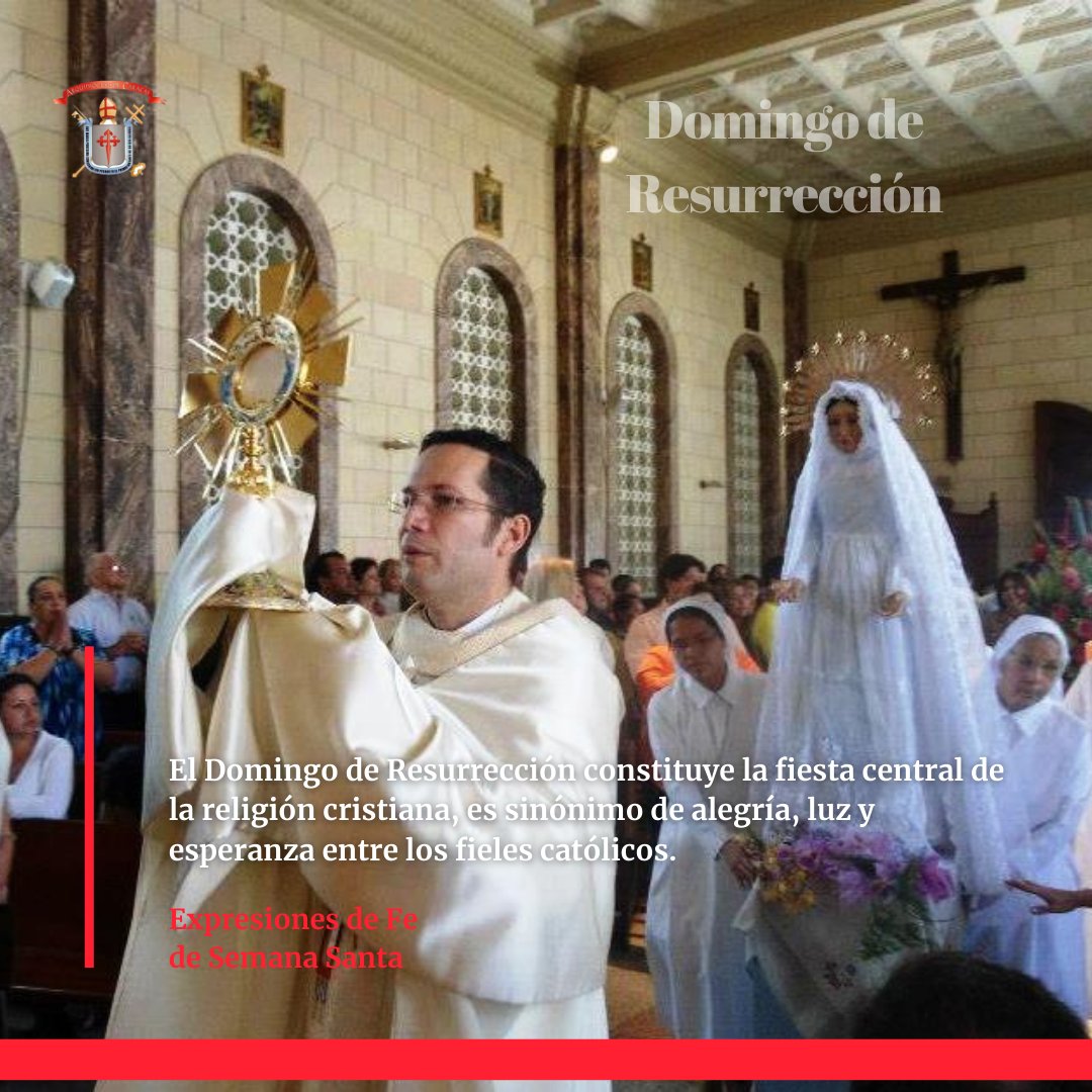 ArquiCaracas's tweet photo. La Resurrección es fuente de profunda alegría. A partir de ella, los cristianos no podemos vivir más con caras tristes. Debemos tener cara de resucitados, demostrar al mundo nuestra alegría porque Jesús ha vencido a la muerte. #DomingodeResurreccion https://t.co/dzCCoNlbjg