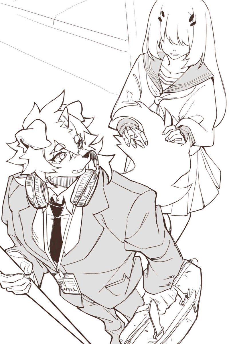 鱼唇的人类呦on Twitter 前面的尾巴 我也要康