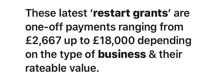 sarah_moans's tweet image. @RishiSunak How will small independent retailers survive? An insult when surrounding local businesses hair/tattoo/tanning will receive £8000
Non essential retail £2667 
lots of seasonal stock valueless after restocking + locked down again many didn’t survive  #Novemberlockdown