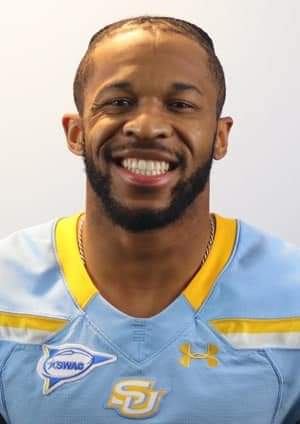 RalphSOFKCOH's tweet photo. Ralph Cooper Stars of Future
Bruce Btittimes Realty
HBCU ATHLETE OF WEEK
4/4/2021
KORDELL CALDWELL DB
SOUTHERN U
Blocked punt/returned a punt 30 yards in
Jaguars 34-14 win ove
Jackson State
Caldwell is #1student in SU law school class 3.94 GPA.Turned down UTAustin/
Georgetown. https://t.co/HnvoPY49JC