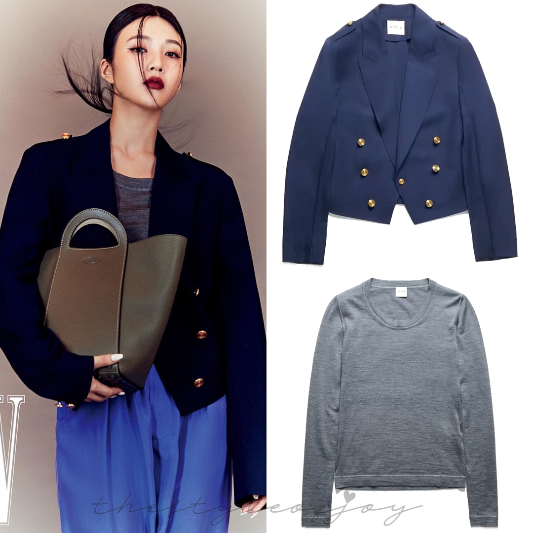 thestyleofjoy's tweet photo. joy for april issue of w korea magazine

#tods jacket (€1,200), round neck jumper (€650), trousers (€1,200) and gommini shopping bag (€1,200)!
#tsoj_tods

#RedVelvet #Joy #RedVelvetFashion #ParkSooyoung #TheStyleOfJoy #조이 #레드벨벳 https://t.co/3VPbpYDeSX