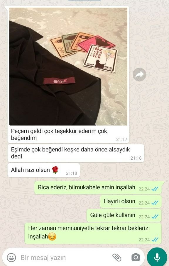 affetextile's tweet photo. Bizi bu güzelliklere ulaştıran Rabbimize Şükürler olsun 😊
. 
Dalga Dalga yayılan Mutluluk 💗💗 AFFE 💗💗
. 
#affe #affeniqab #affetextile #niqab #hijab #peçe #pece #esarp #çarşaf #cilbab #jilbab #memnuniyet #musterimemnuniyeti #elhamdulillah https://t.co/xzKjUw94pP