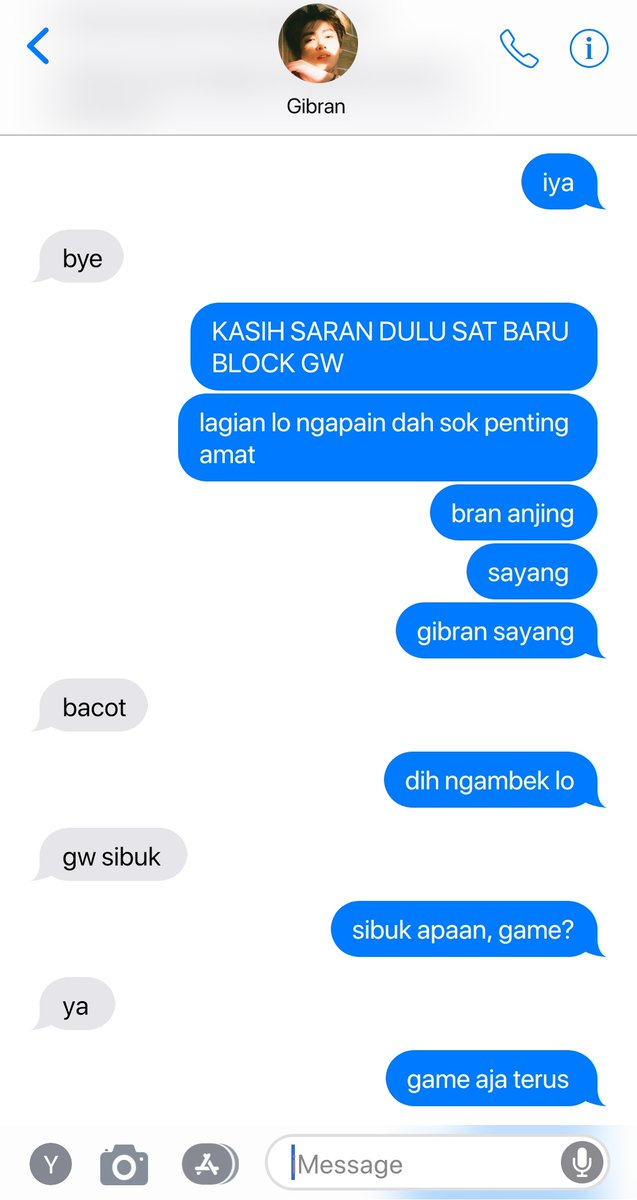 — gibran × sam ( spesial bau)