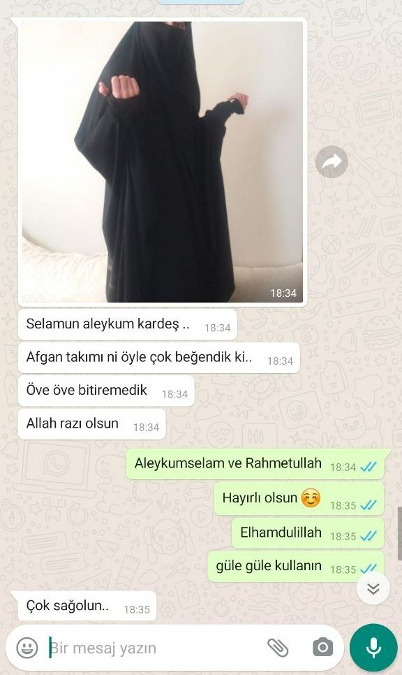 affetextile's tweet photo. Bizi bu güzelliklere ulaştıran Rabbimize Şükürler olsun 😊
. 
Dalga Dalga yayılan Mutluluk 💗💗 AFFE 💗💗
. 
#affe #affeniqab #affetextile #niqab #hijab #peçe #pece #esarp #çarşaf #cilbab #jilbab #memnuniyet #musterimemnuniyeti #elhamdulillah https://t.co/449mlDkeXf