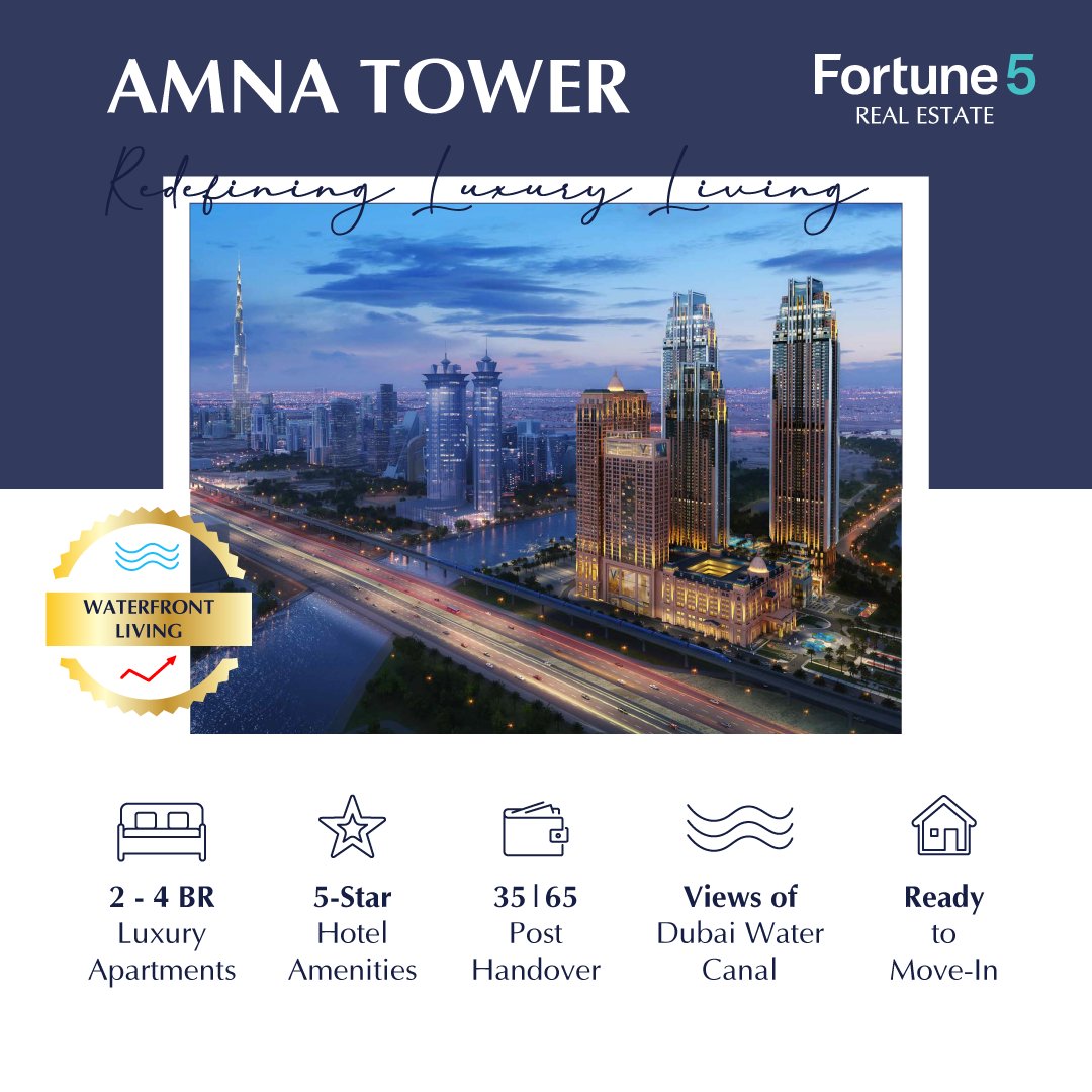Redefining Luxury Living.

Prices starting at AED 1.125M 

✔️Limited Units 
✔️Ready to move in 
✔️Prime Location 
✔️Post Handover Payment Plan
✔️State of the art amenities