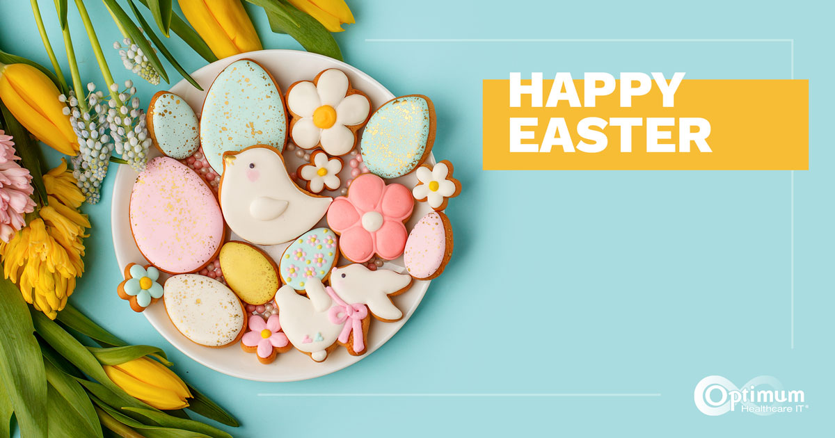 Happy Easter from everyone at Optimum Healthcare IT.

#happyeaster https://t.co/InfN1NMgSi