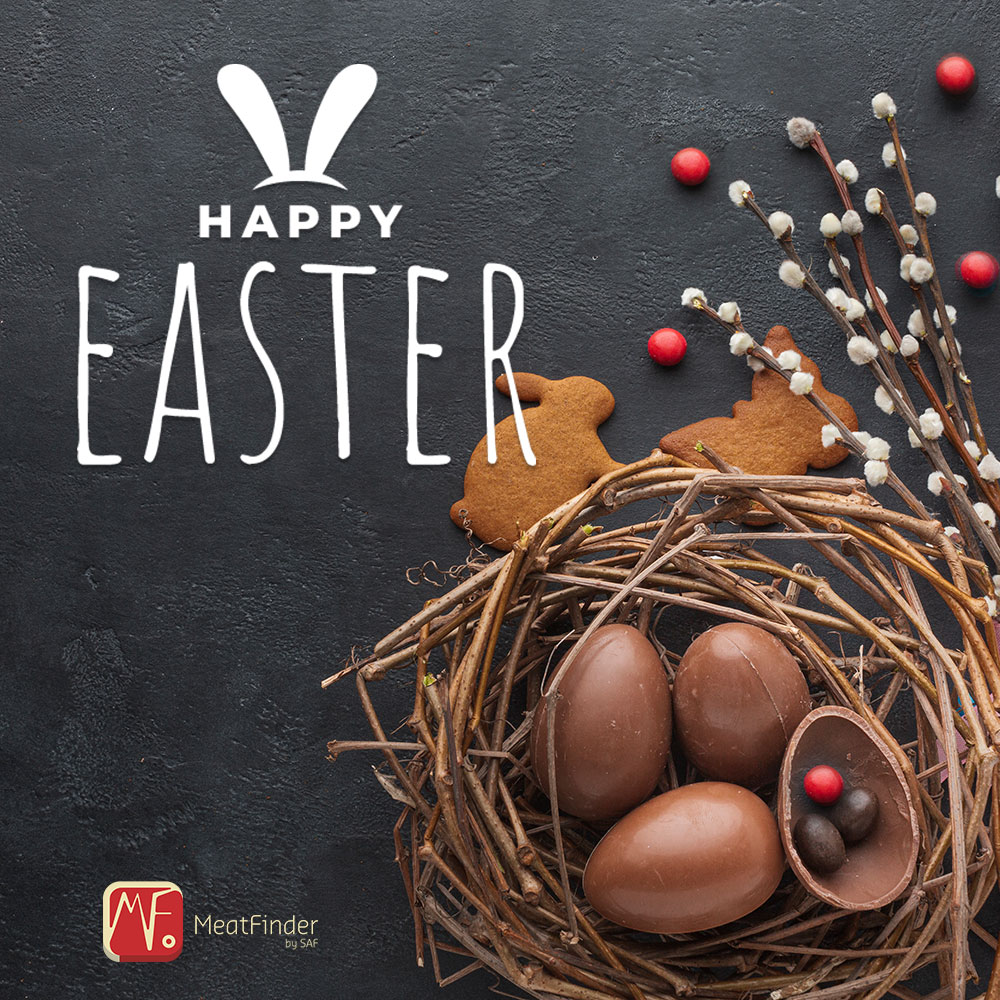 meatfinder's tweet photo. Easter reminds us that hope must never be lost, for as dark as the road may seem, there always lies light at the end of it. May all your prayers be fulfilled. May you have a pleasant Easter!

.
.
.
#happyeaster #easterday #eastereggs #holiday #meatfinder #beefficient #meat #saf https://t.co/XWsXqK5CCs
